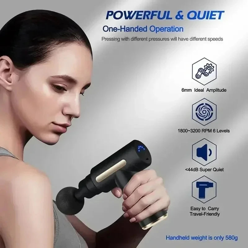 Deep Tissue Mini Massage Gun – Portable Muscle Recovery Device